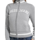 Guess maglione grigio con zip GJ W5YR31 Z3HM1 H90Z Maglieria Guess Jeans