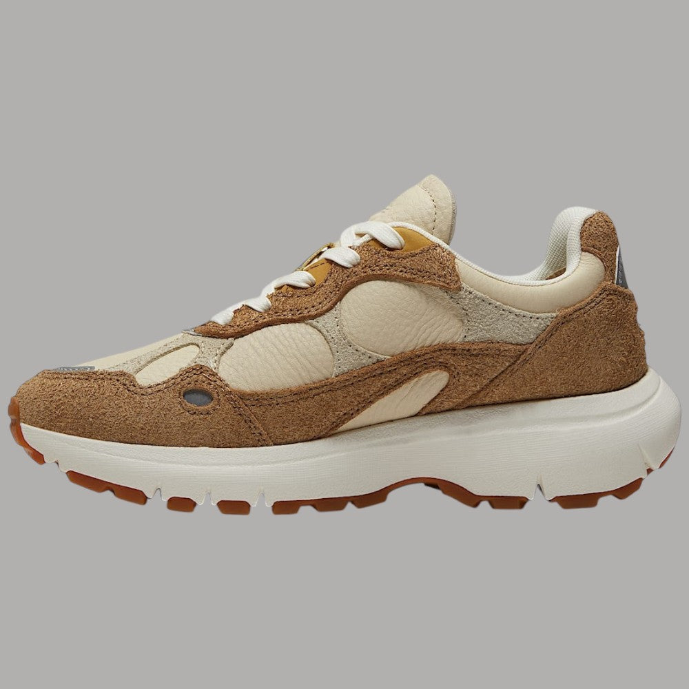 Sneaker donna Timberland Hazel Lane marrone beige con dettagli in suede e tessuto tecnico