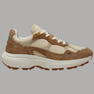 Sneaker donna Timberland Hazel Lane marrone beige TB0A42X8EN6 con suola scolpita, dettagli in pelle e camoscio