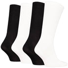 Calvin Klein uomo pack 4 calze bianco nero 701235982001801 Intimo Calvin Klein