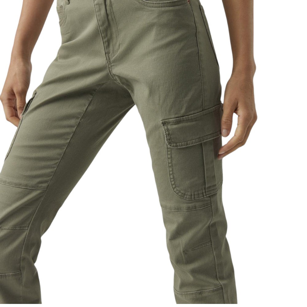 Vero Moda pantaloni cargo verde Ivy Mr Ankle Pantaloni Vero Moda