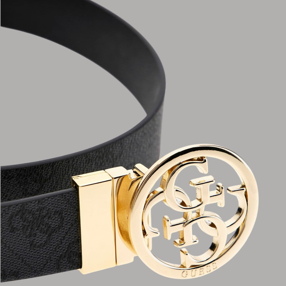 Guess cintura nera reversibile BW9166 P4235 LTL - Prodotti di Classe