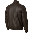 Markup giacca bomber marrone in ecopelle MK24005 Giubbini Markup