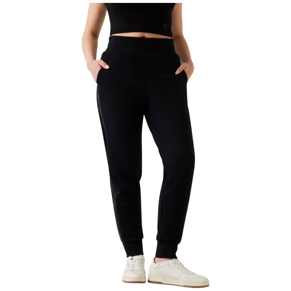 Guess pantaloni jogger neri NEW VICTOIRE W5YB11 KBYE2 JBLK Pantaloni Guess