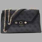 Borsa a tracolla Guess Lindsey flap bag con logo