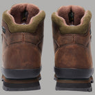 Scarponcino da trekking uomo Timberland marrone con dettagli in tessuto kaki e suola robusta