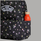 Zaino Vans nero con logo bianco