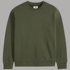 Felpa Levi's Original Housemark logo piccolo verde oliva a girocollo
