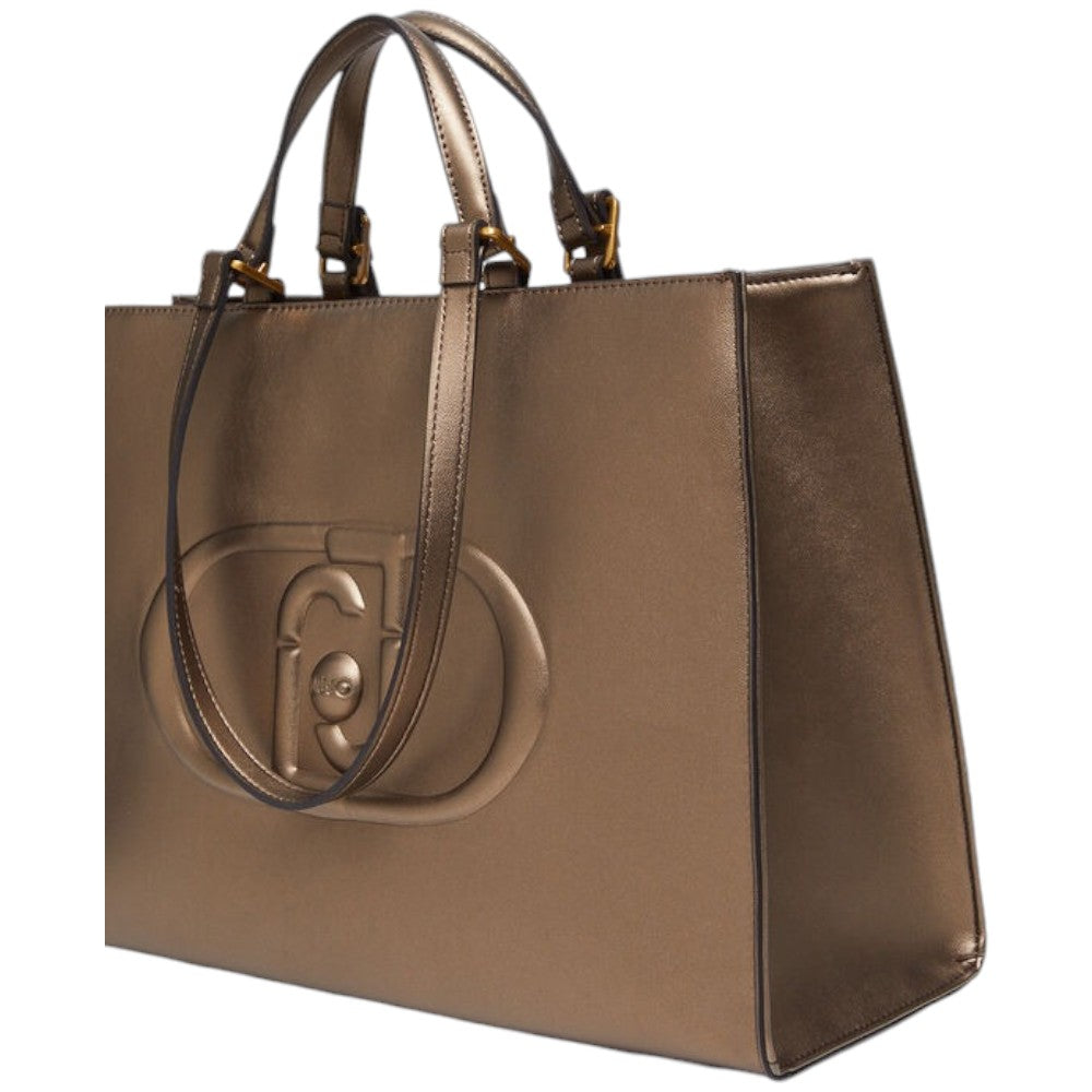 Liu Jo borsa tote large bronzo Rubino art. AF4245E0332 Borse Liu Jo