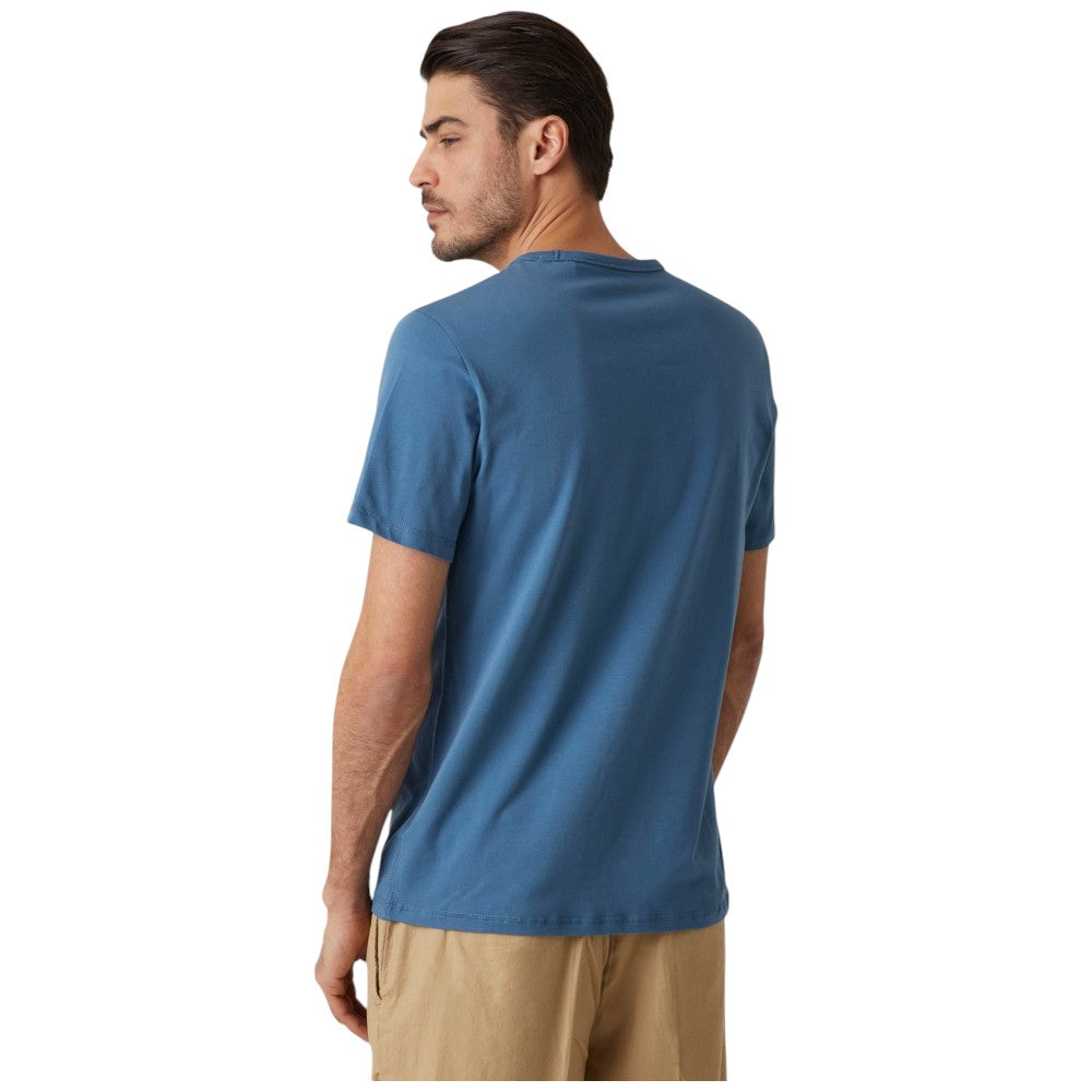 Guess t-shirt petrolio logo box M5GI19 J1314 A73H T-shirt Guess