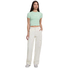 Guess Jeans t-shirt cropped verde W5GI38 J1314 G8FG T-shirt Guess Jeans