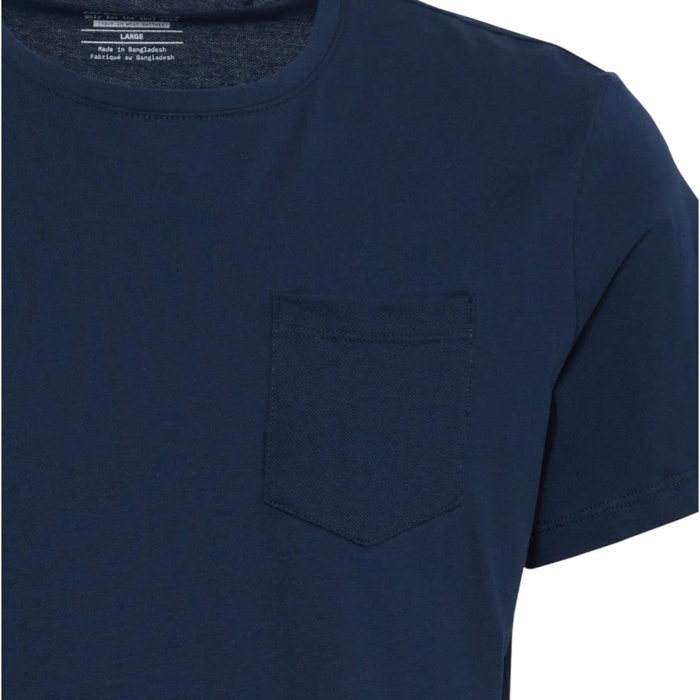 Blend t-shirt blu con taschino 20716515 T-shirt Blend