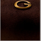 Borsa a spalla Guess Allegra in camoscio con dettaglio dorato e logo G in rilievo