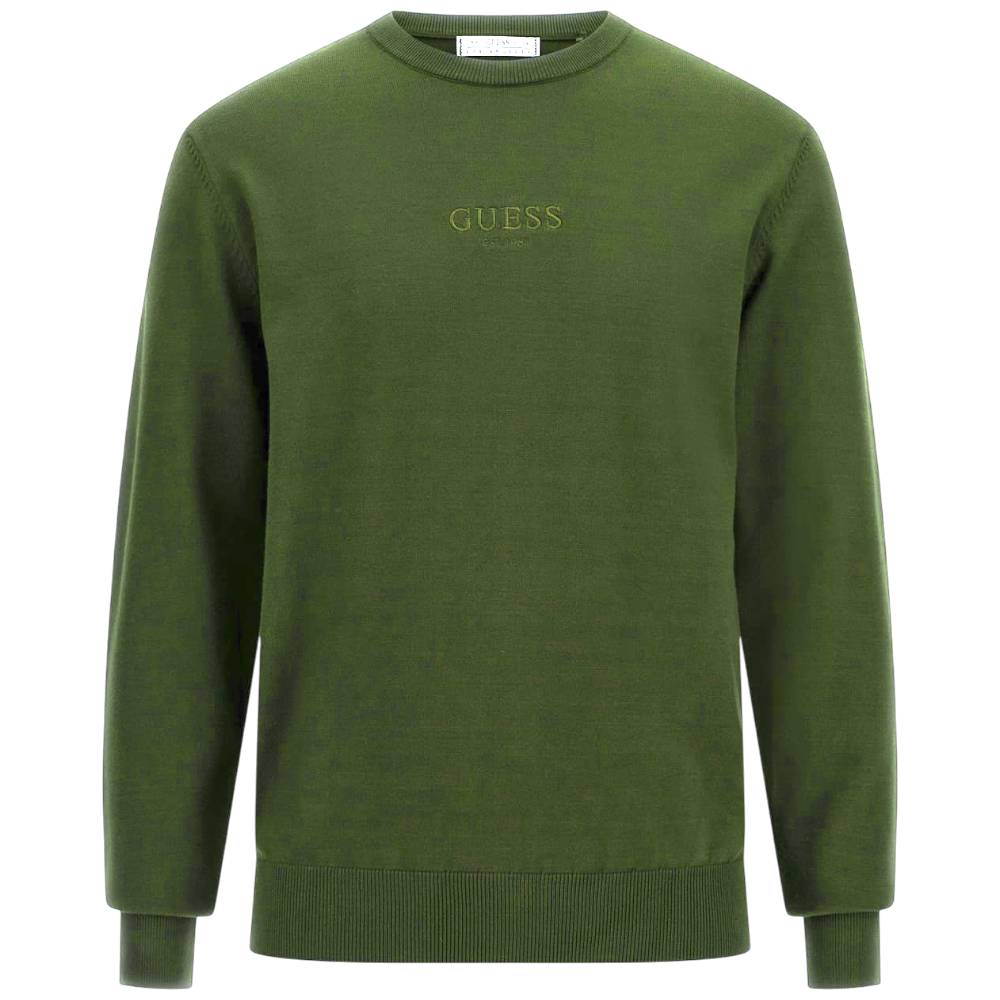 Guess maglioncino verde HERVEY M5YR08 Z3FC2 G9D5 Maglieria Guess