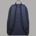 Blauer Zaino uomo blu con cuciture a contrasto e tasche laterali