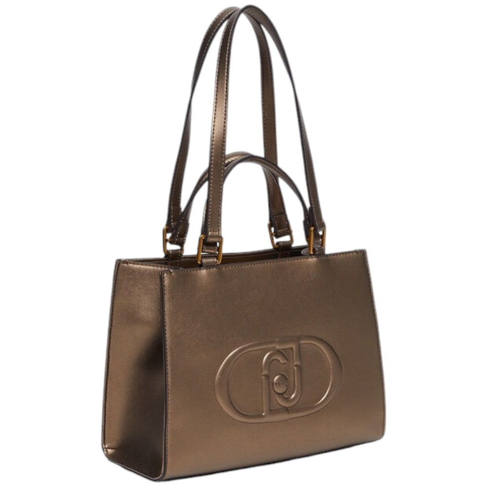 Liu Jo borsa tote small bronzo Rubino art. AF4246E0332 Borse Liu Jo