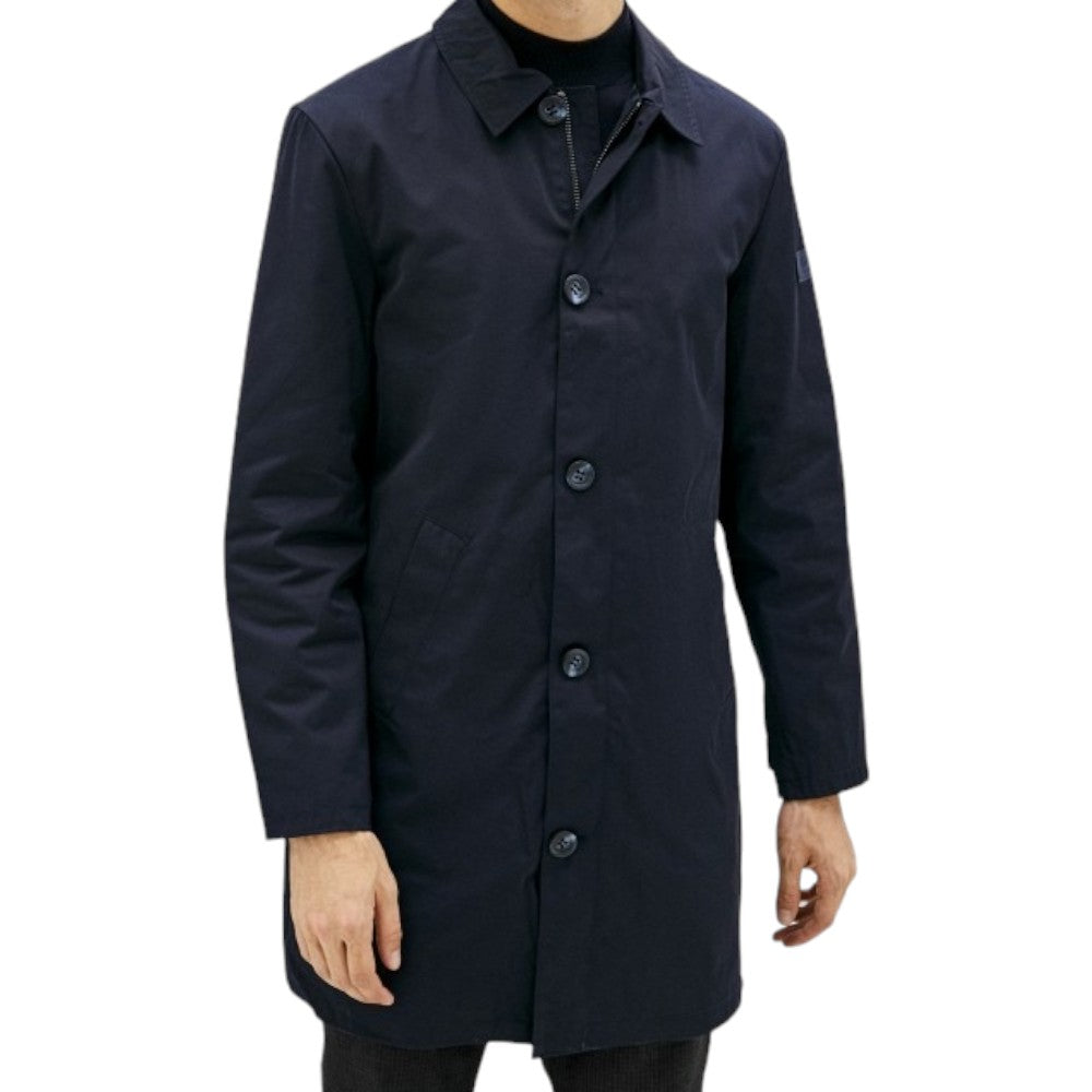 Guess giacca lunga trench blu Raincoat M1YL58 WDMY0 - Prodotti di Classe