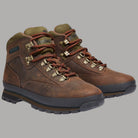 Scarponcino da trekking uomo Timberland marrone con tomaia in pelle resistente e dettagli metallici