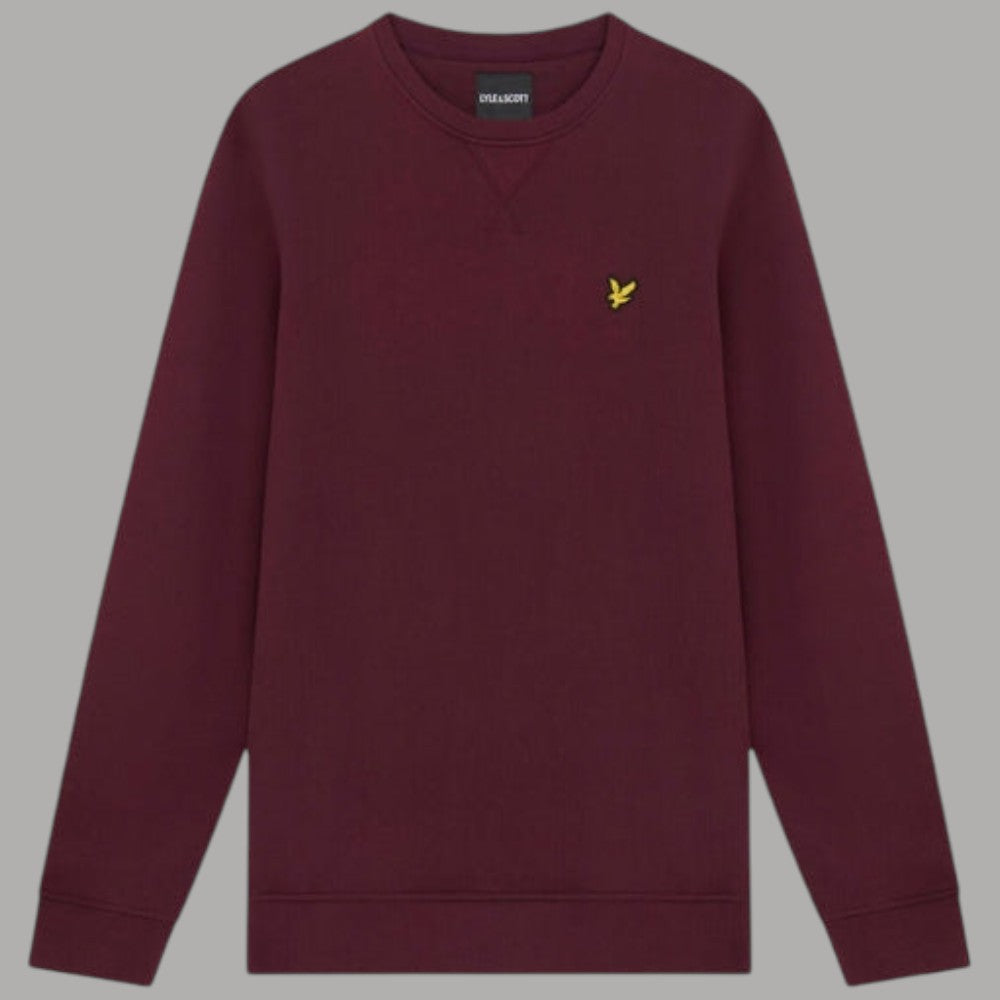 Felpa Lyle & Scott ML1131V girocollo in cotone con logo