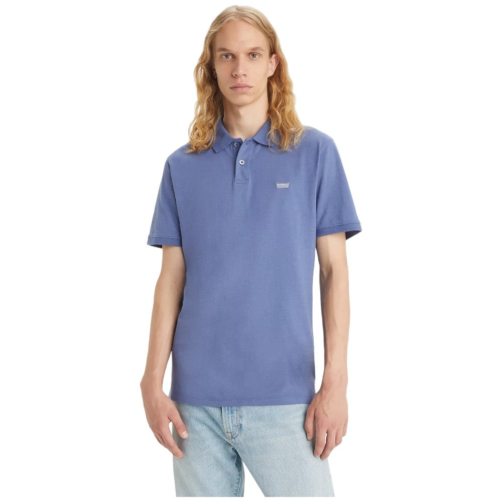 Levi's maglietta polo blu avion A4842-0045 Polo LEVI'S