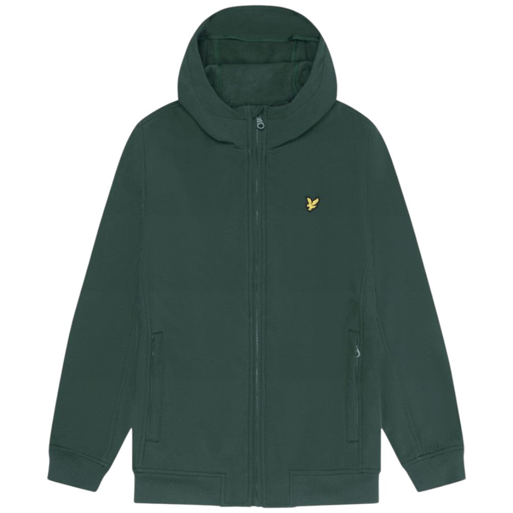 Lyle & Scott giacca verde Fleece Back Softshell JK2110V Giubbini Lyle & Scott