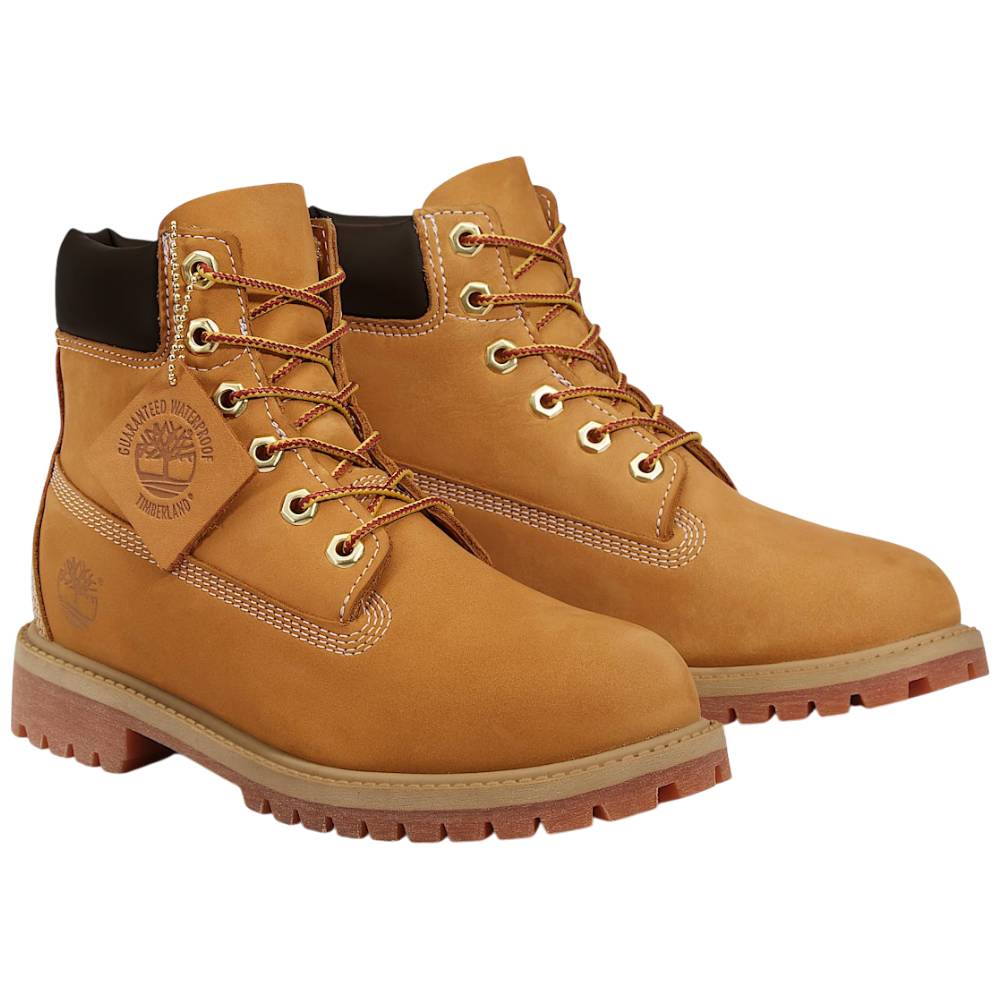 Timberland Premium 6 INCH LACE UP WATERPROOF BOOT WHEAT junior Timberland