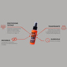 GT Eco Protect spray protettivo per scarpe e accessori ECO PROTECT 100ML, colore arancione, texture spray