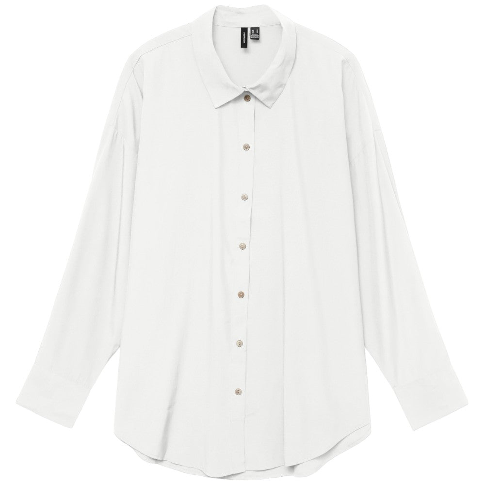 Vero Moda camicia bianca over Nora 10319825 Camicie Vero Moda