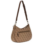 Guess borsa a spalla marrone 4G Logo NOELLE HWBG9672180LGW Borse Guess