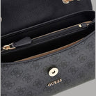 Borsa a tracolla Guess Lindsey con patta e logo