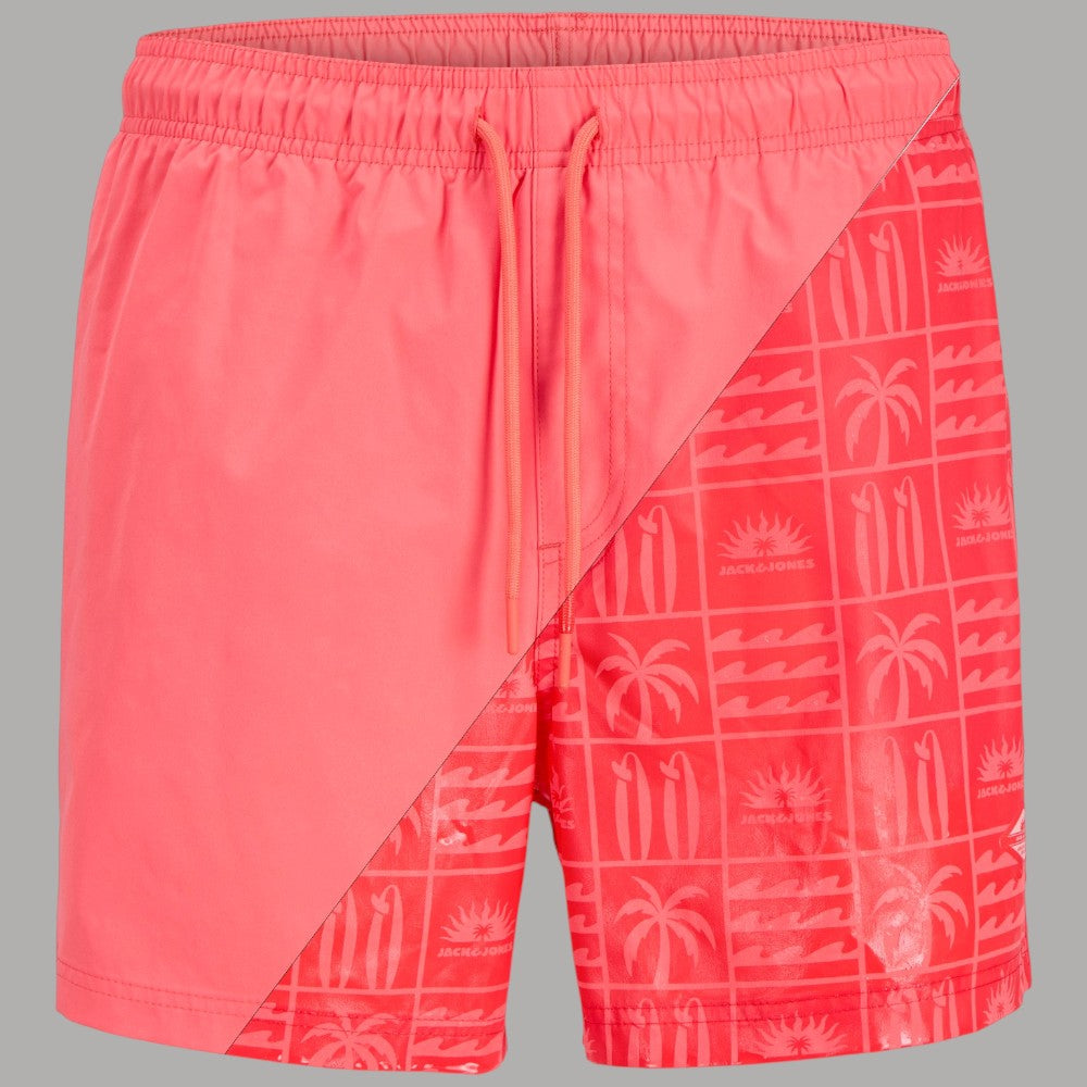 Costume da bagno uomo Jack & Jones Maui Magic Swim stampa magica regular fit