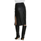 Relish gonna ecopelle longuette nera PARAVI RDA2504299003 Gonne Relish