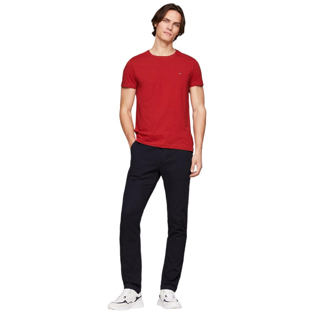 Tommy Hilfiger t-shirt slim dark magma MW0MW10800 T-shirt Tommy Hilfiger