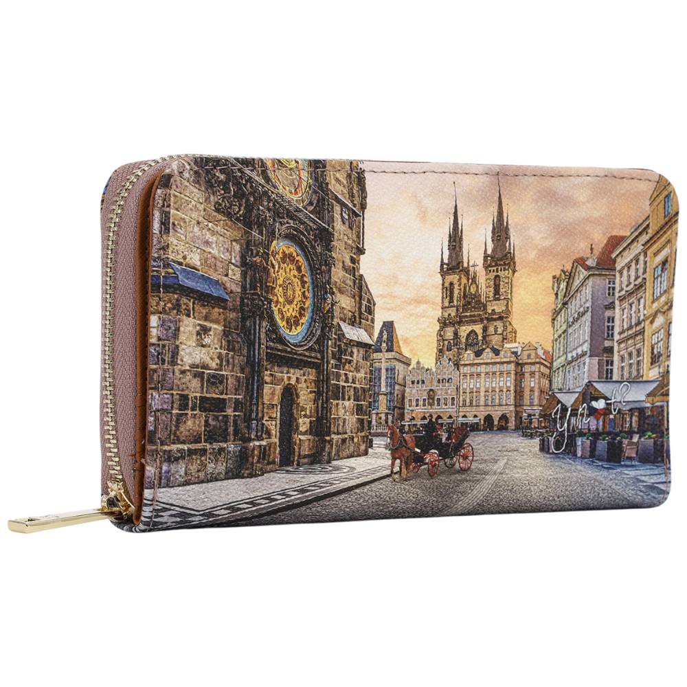 YNot portafoglio grande ASTRO CLOCK YES372F6 Portafogli YNot