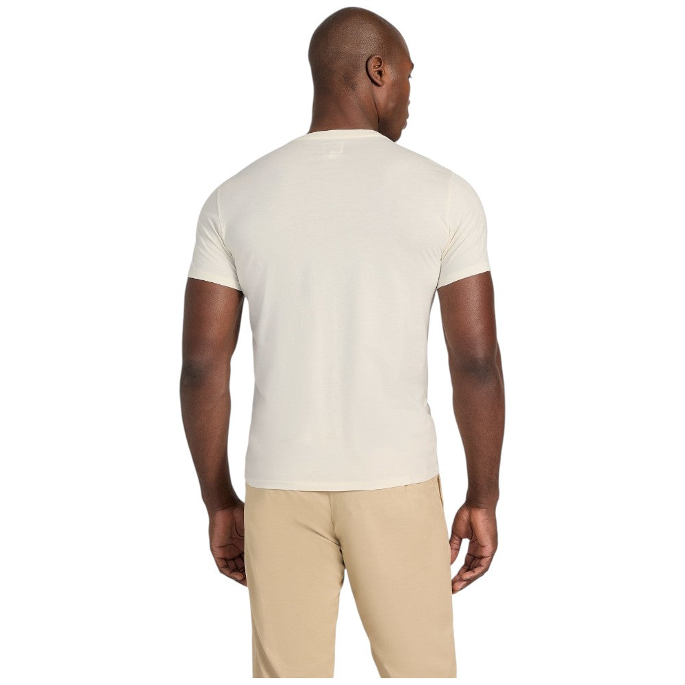 Guess t-shirt crema logo ricamato M4GP39 K7HD0 G1V7 T-shirt Guess