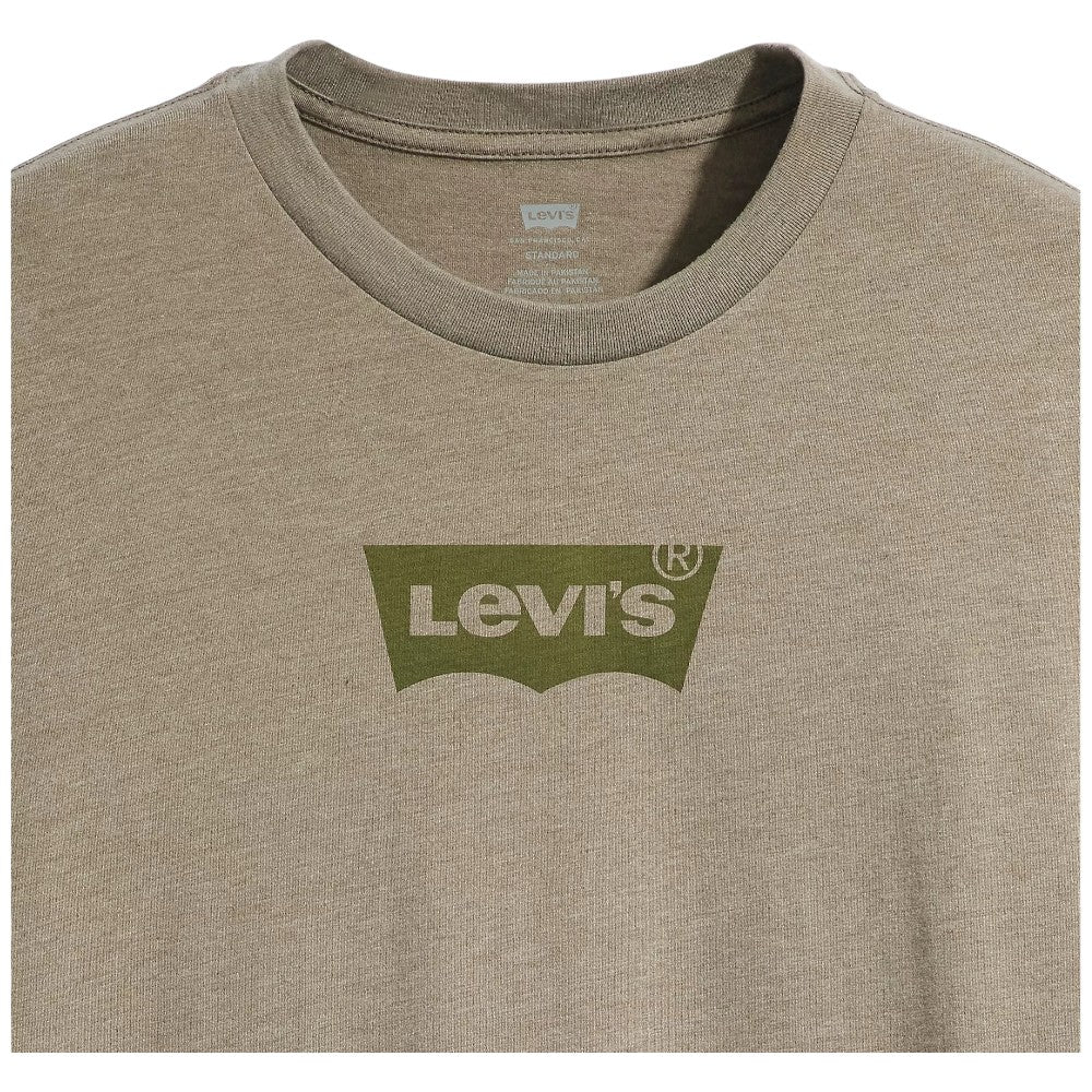 Levi's t-shirt verde fiammata logo stampato 22491-1446 T-shirt LEVI'S