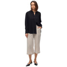 Vero Moda pantaloni coulotte beige Coco 10289453 Pantaloni Vero Moda
