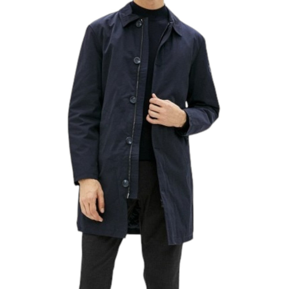 Guess giacca lunga trench blu Raincoat M1YL58 WDMY0 - Prodotti di Classe