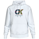 Calvin Klein felpa bianca con cappuccio LV04LD240GYAF Felpe Calvin Klein