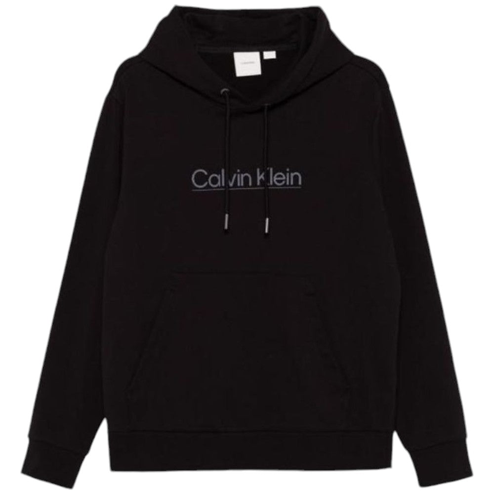 Calvin Klein felpa nera RAISED LINE LOGO K10K113576 Felpe Calvin Klein