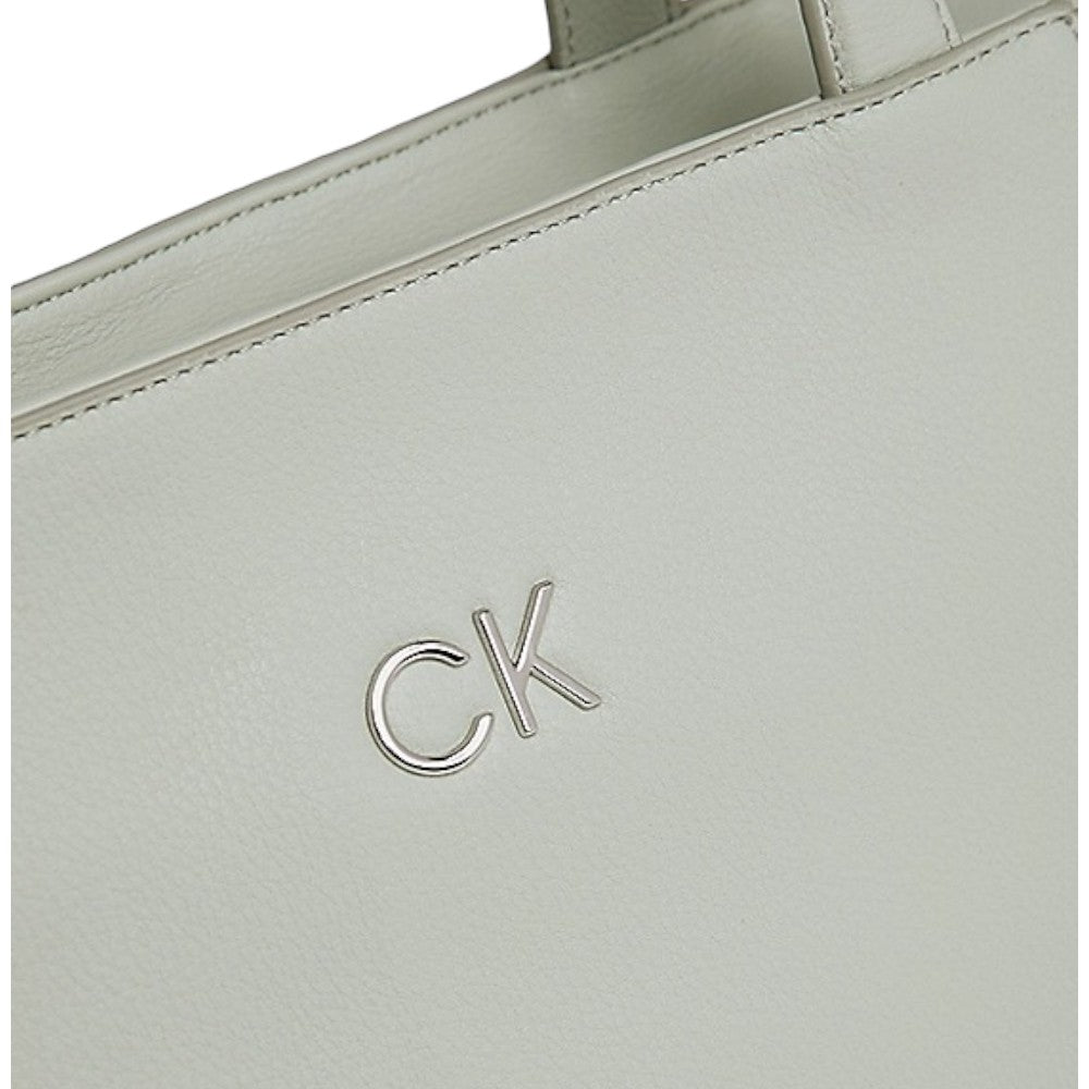 Calvin Klein borsa shopping verde menta K60K611766 - Prodotti di Classe