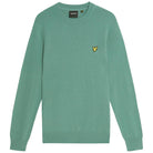 Lyle & Scott pullover merino verde KN2110VC Maglieria Lyle & Scott