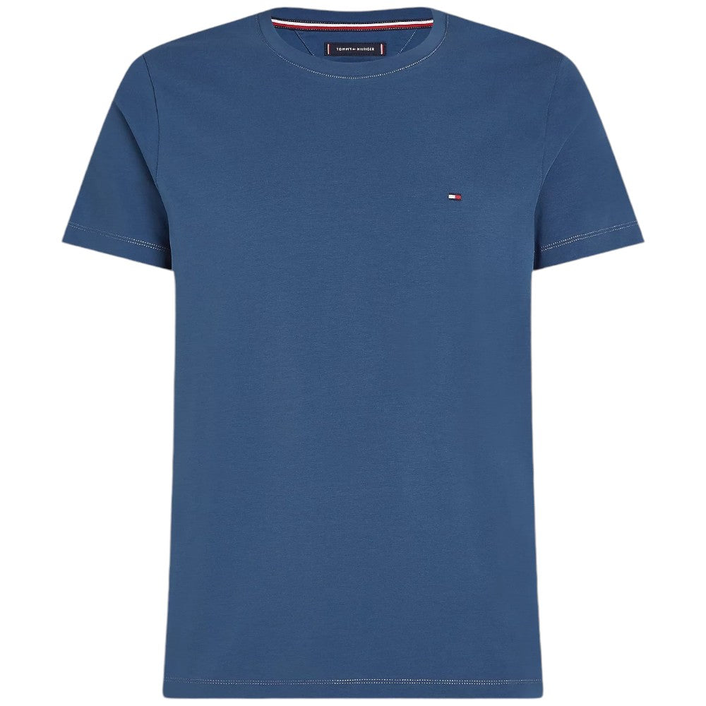 Tommy Hilfiger t-shirt slim blu avion MW0MW10800 T-shirt Tommy Hilfiger