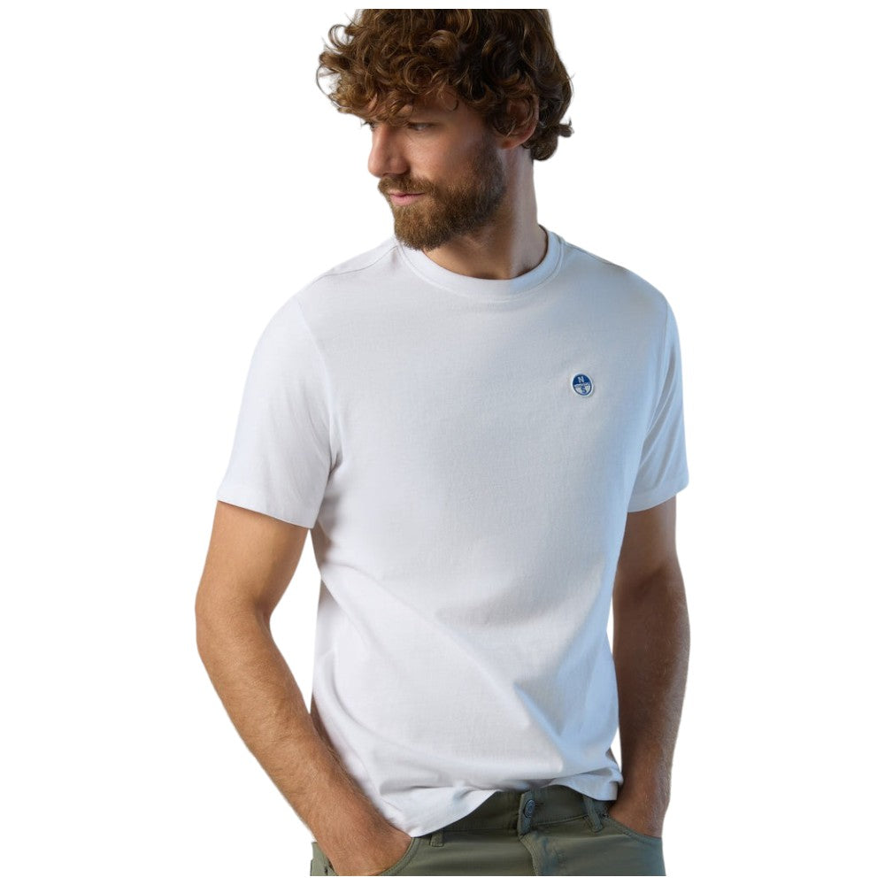 North Sails t-shirt bianca basic 692970 T-shirt North Sails