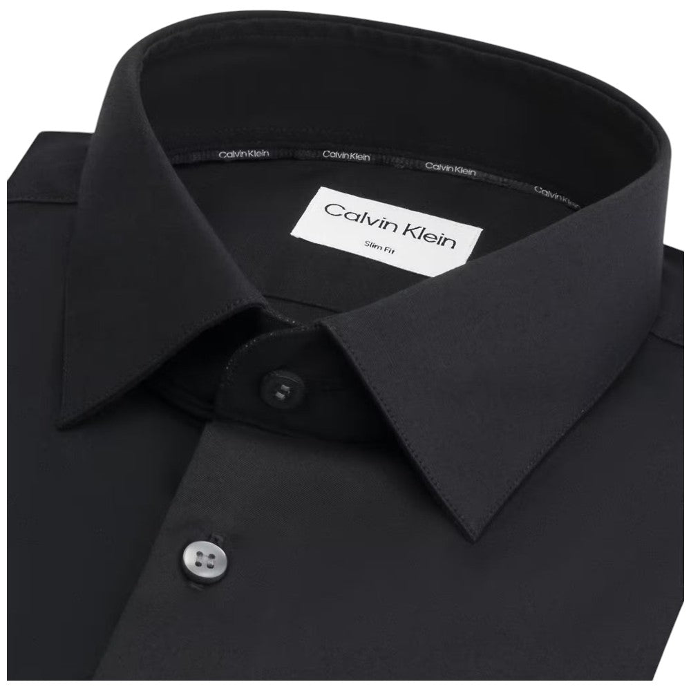 Calvin Klein camicia nera slim fit K10K108229 Camicie Calvin Klein