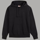 Levi's Felpa New Original Hoodie con cappuccio nera con logo piccolo a rilievo sul petto