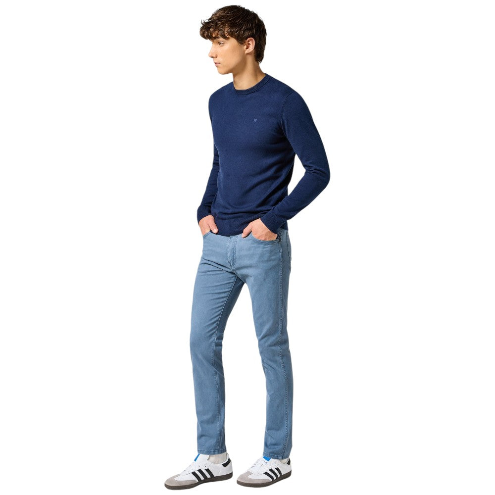 Wrangler pullover maglioncino blu 112357427 Maglieria Wrangler