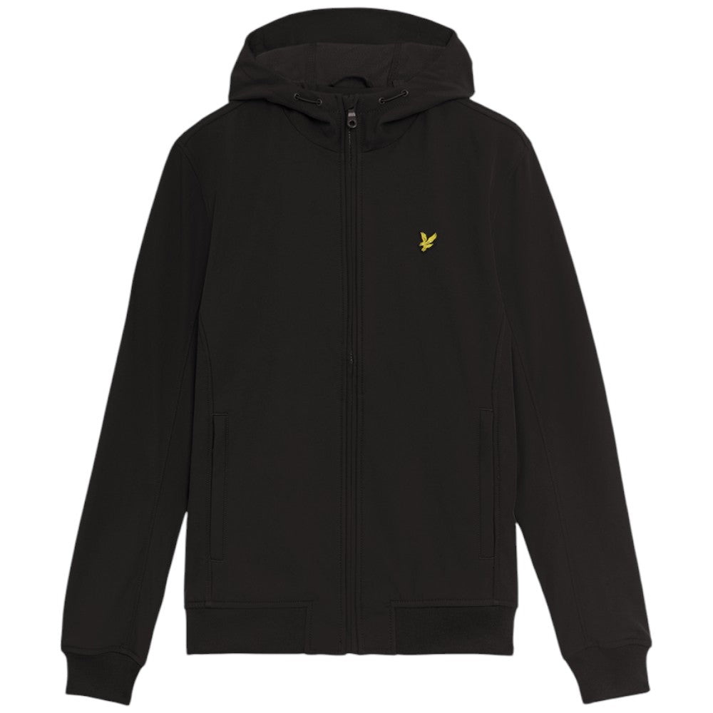 Lyle Scott giacca nera Fleece Back Softshell JK2110V Giubbini Lyle & Scott