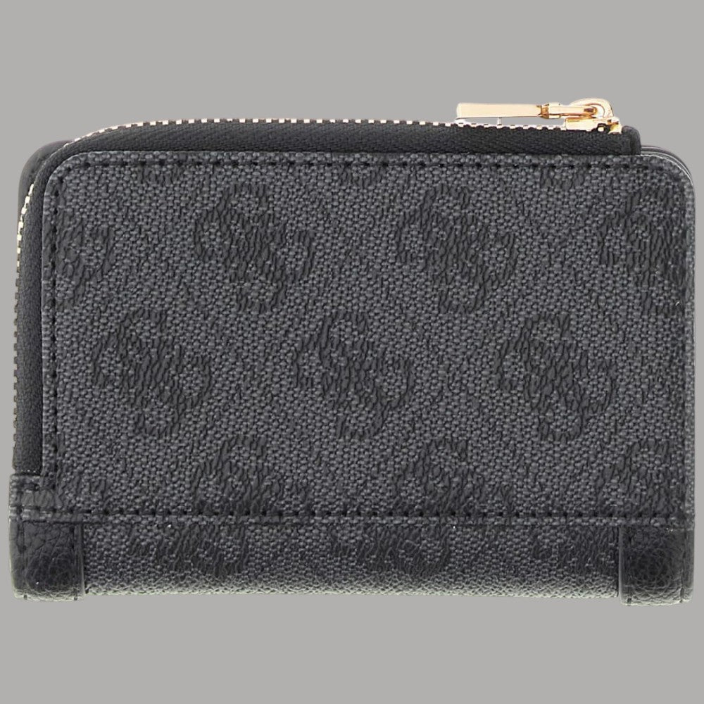 Guess portafoglio piccolo Lindseu portacarte con chiusura zip around