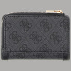 Guess portafoglio piccolo Lindseu portacarte con chiusura zip around